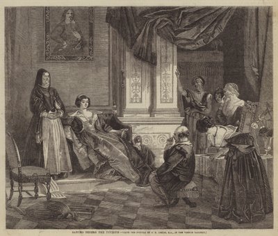 Sancho ante la duquesa de Charles Robert Leslie